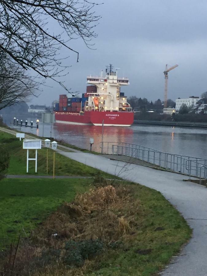 Ferienhaus Am Yachthafen Rendsburg Ngoại thất bức ảnh